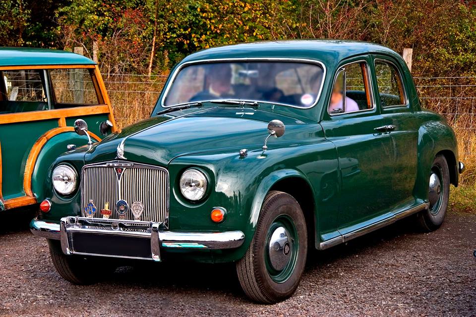1949 Rover P4 was introduced in September replacing the P3 series